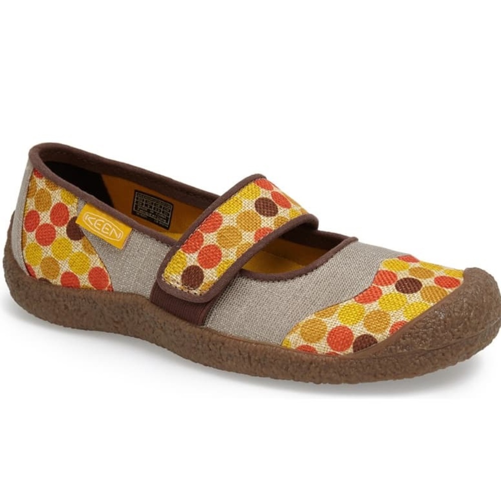 Keen Mary Janes Slip On Shoes Womens 10.5 Harvest